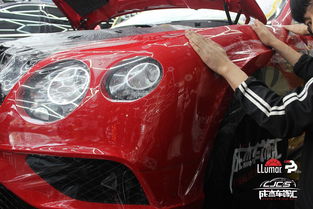 賓利 gt 裝貼美國(guó)龍膜 漆面膜 隱形車(chē)衣成杰車(chē)飾匯